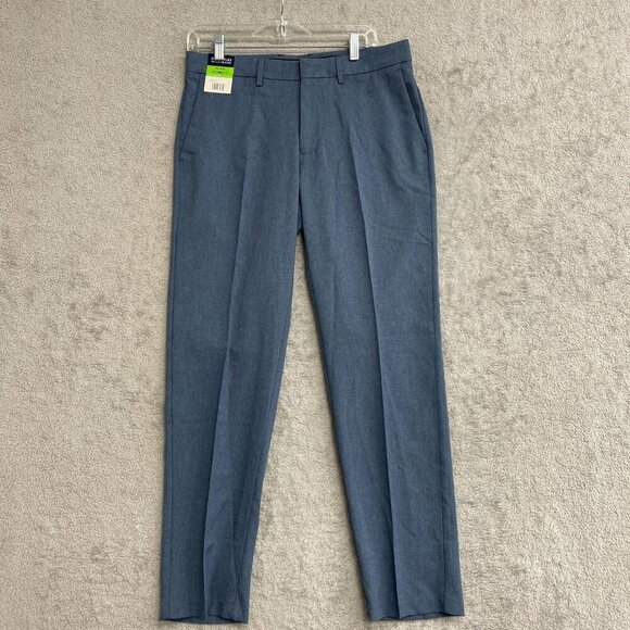 NEW Kenneth Cole Men's 32 X 30 Slim Fit Performance Dress Pants Super Flex - Picture 4 of 9